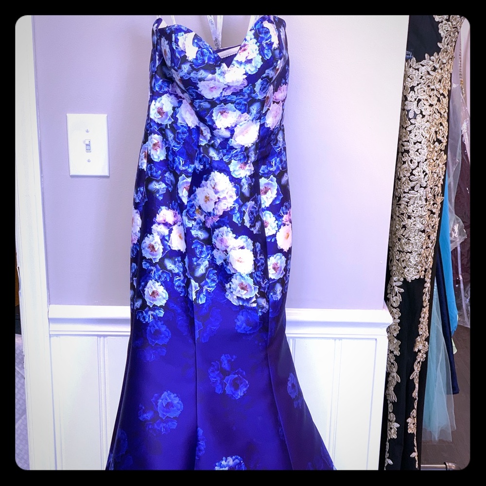 Floral Mori Lee Gown